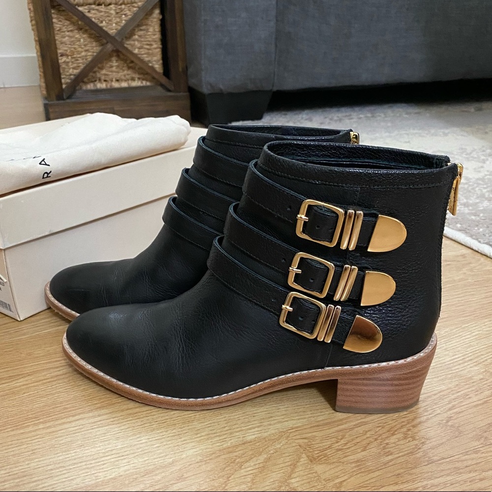 Loeffler Randal Fenton Leather Boots 7.5